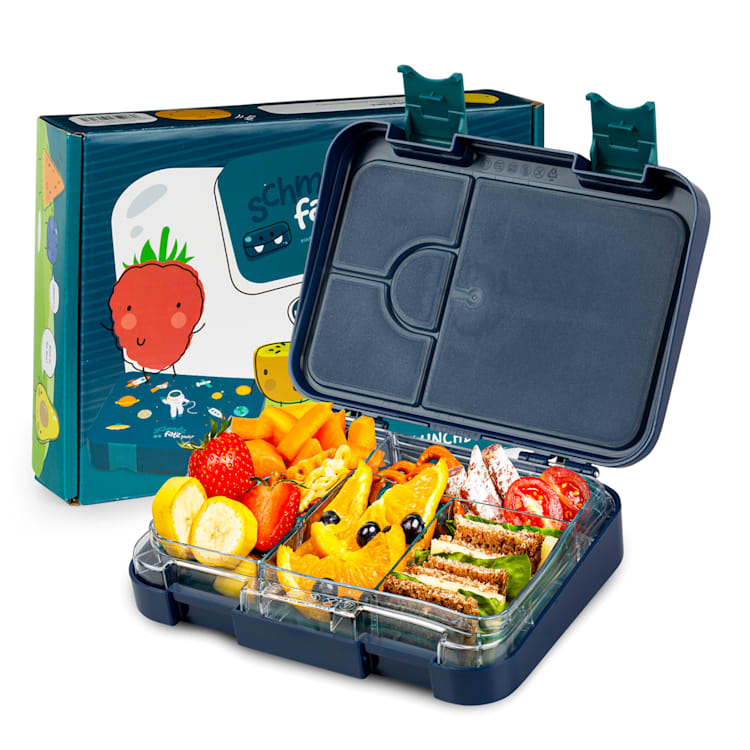 ظرف غذا جونیور کلارشتاین آلمان klarstein Brotdose با بخش‌ بندی ZWILLING آلمان - رنگ سورمه ای